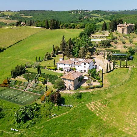 Villa Rignana Chianti Estate, Pool, Tennis,Cook Греве-ин-Кьянти Экстерьер фото