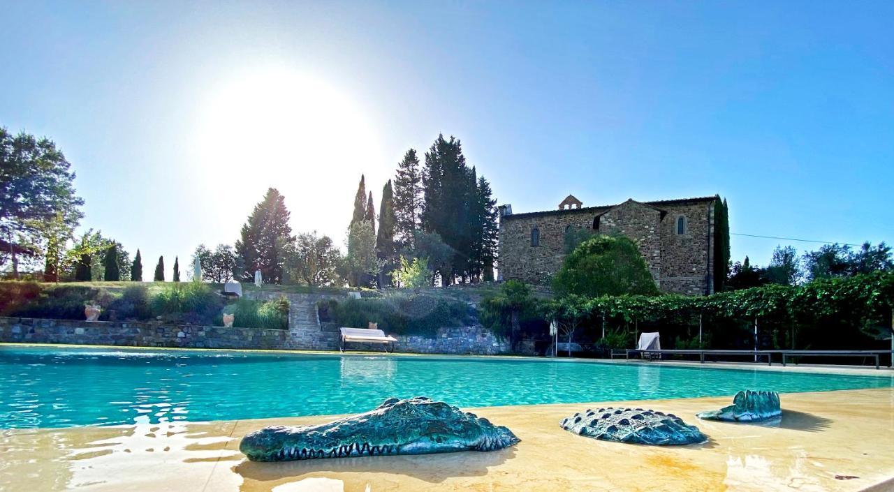 Villa Rignana Chianti Estate, Pool, Tennis,Cook Греве-ин-Кьянти Экстерьер фото