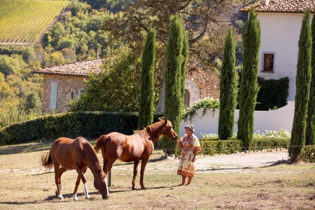 Villa Rignana Chianti Estate, Pool, Tennis,Cook Греве-ин-Кьянти Экстерьер фото
