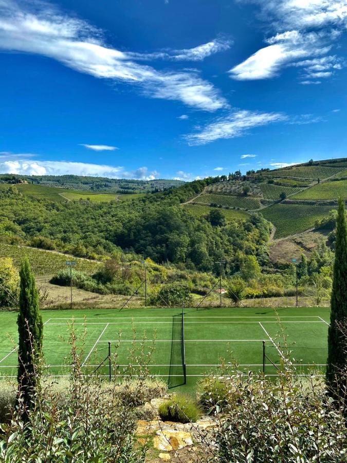 Villa Rignana Chianti Estate, Pool, Tennis,Cook Греве-ин-Кьянти Экстерьер фото