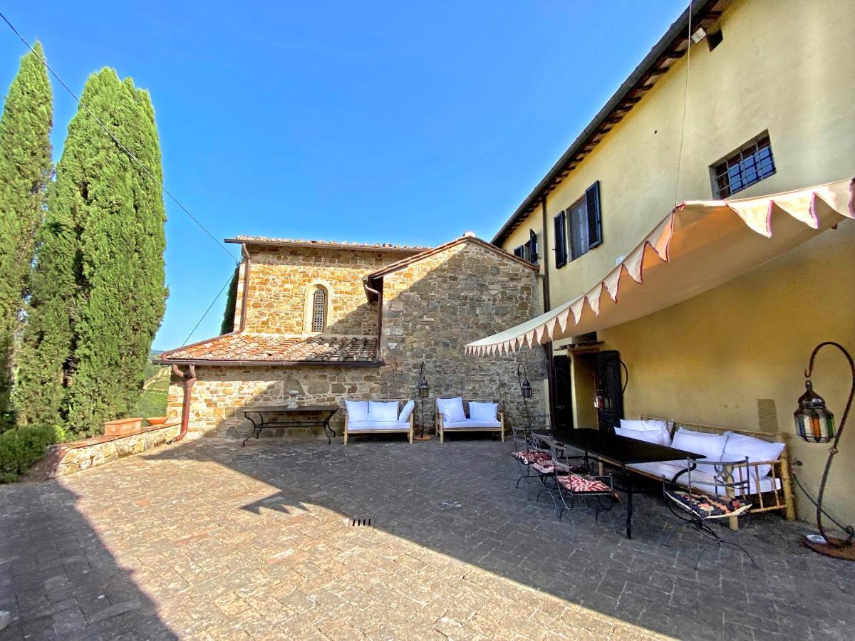 Villa Rignana Chianti Estate, Pool, Tennis,Cook Греве-ин-Кьянти Экстерьер фото